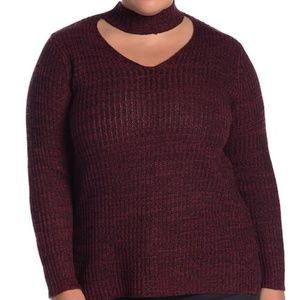 NWT Planet Gold Marled Gigi Pullover Sweater